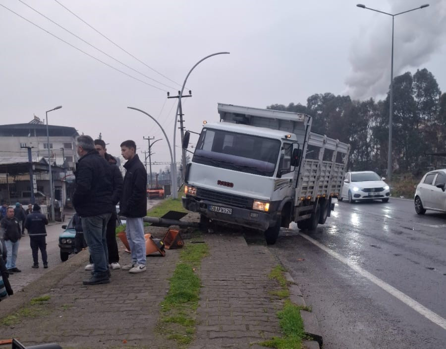 Aydın'da talihsiz kaza