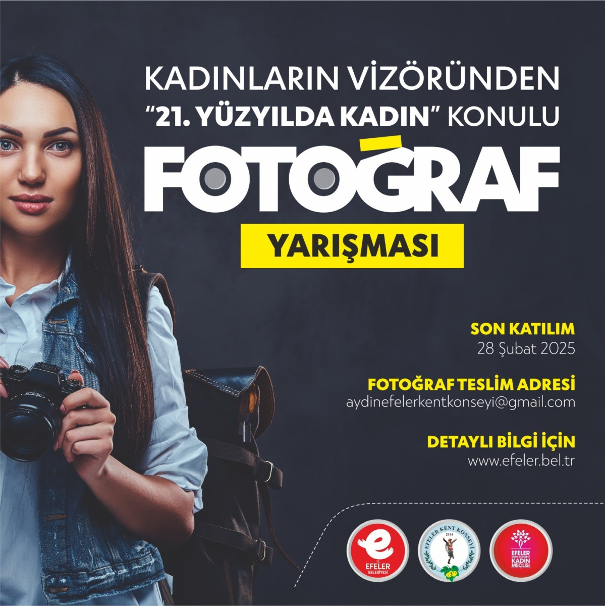 Efeler’den kadın temalı fotoğraf yarışması