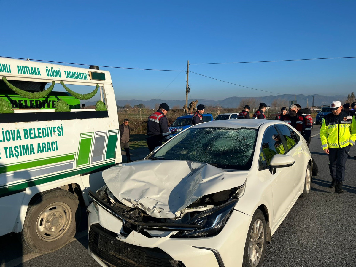 İncirliova’da otomobil motosiklete çarptı: 1 ölü