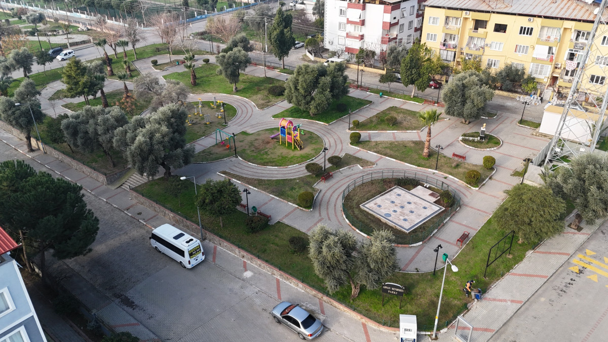 Nazilli’nin parkları yeniden hayat buluyor 